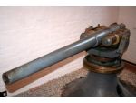 3pdr quick firing Hotchkiss gun of 1885. It had a crew of two and was fitted in many smaller warships up to and beyond WW1. It was also employed as anti torpedo boat armament in larger ships.